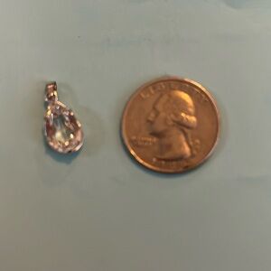 Sterling Crystal Pendant